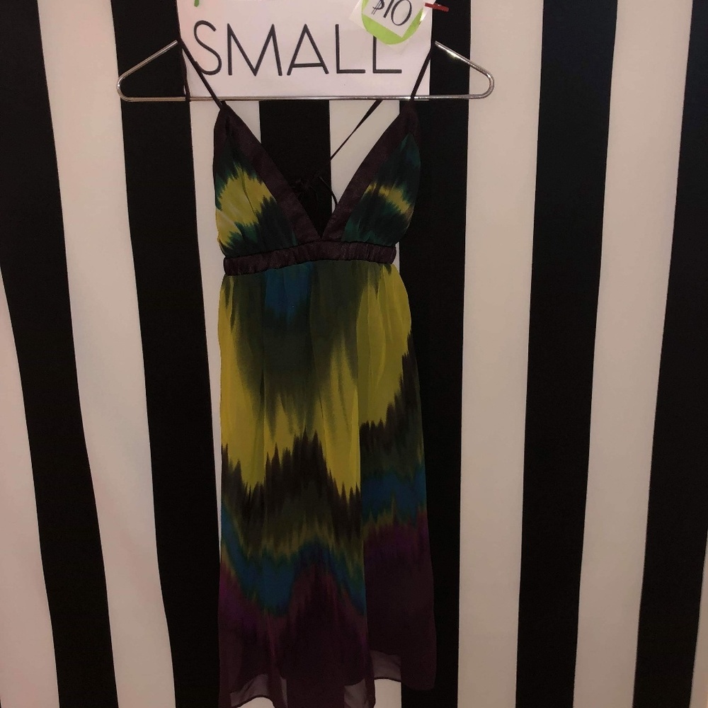 Silky rayon dress